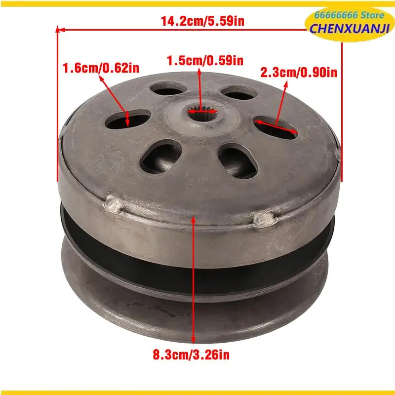 

Лидер продаж, высококачественные новые аксессуары для пляжного велосипеда, картинга GY6-230cc, аксессуары для двигателя, активное колесо и муфта с приводным колесом