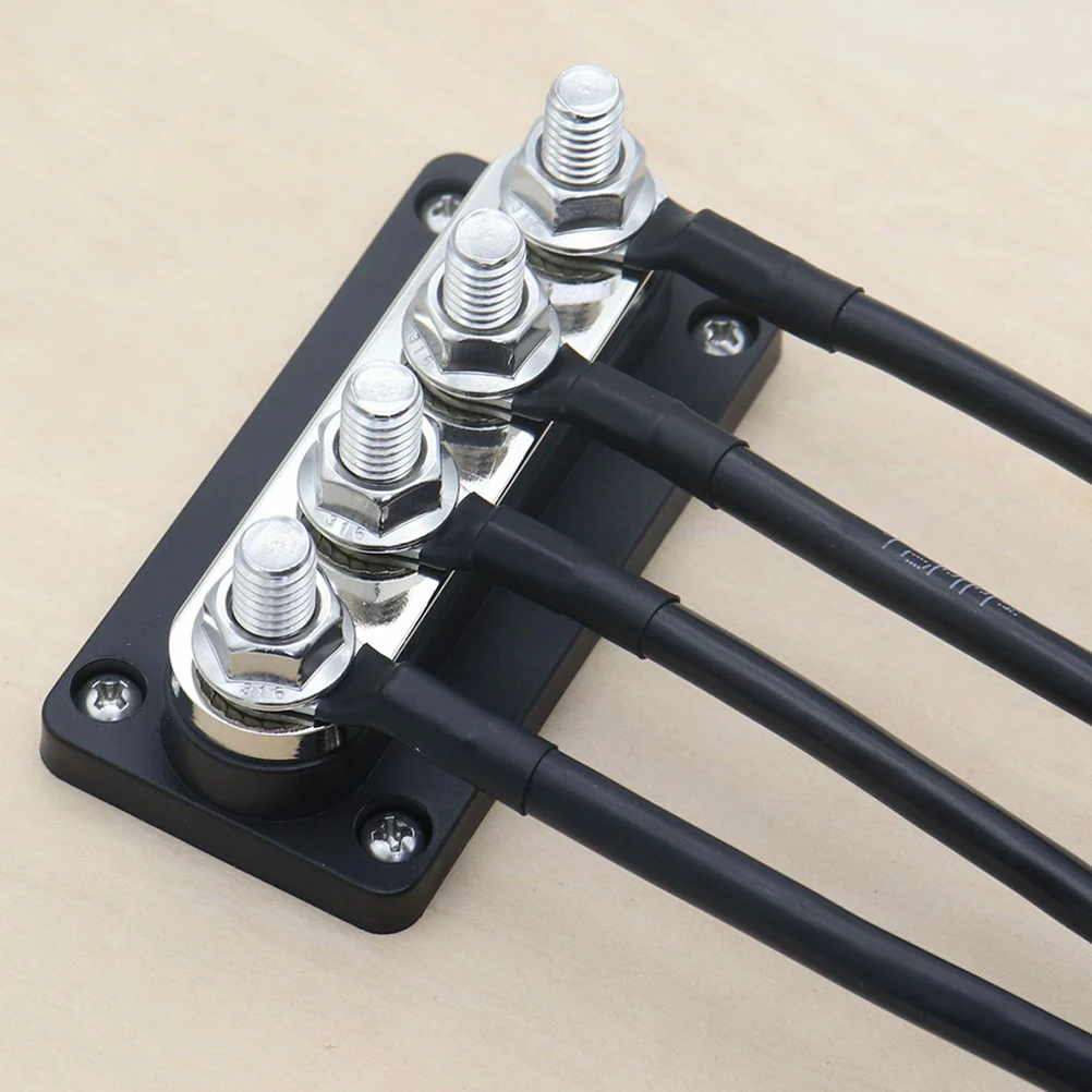 

Heavy Duty Terminal Bus Bar 300A High Current Distribution Block For Car Truck Rv Boat Electrical Systems Durable Power