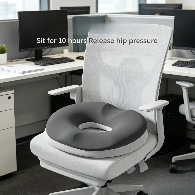 Pressure Relief Seat Cushion for Hemorrhoid Tailbone Support Office Pregnant Postpartum