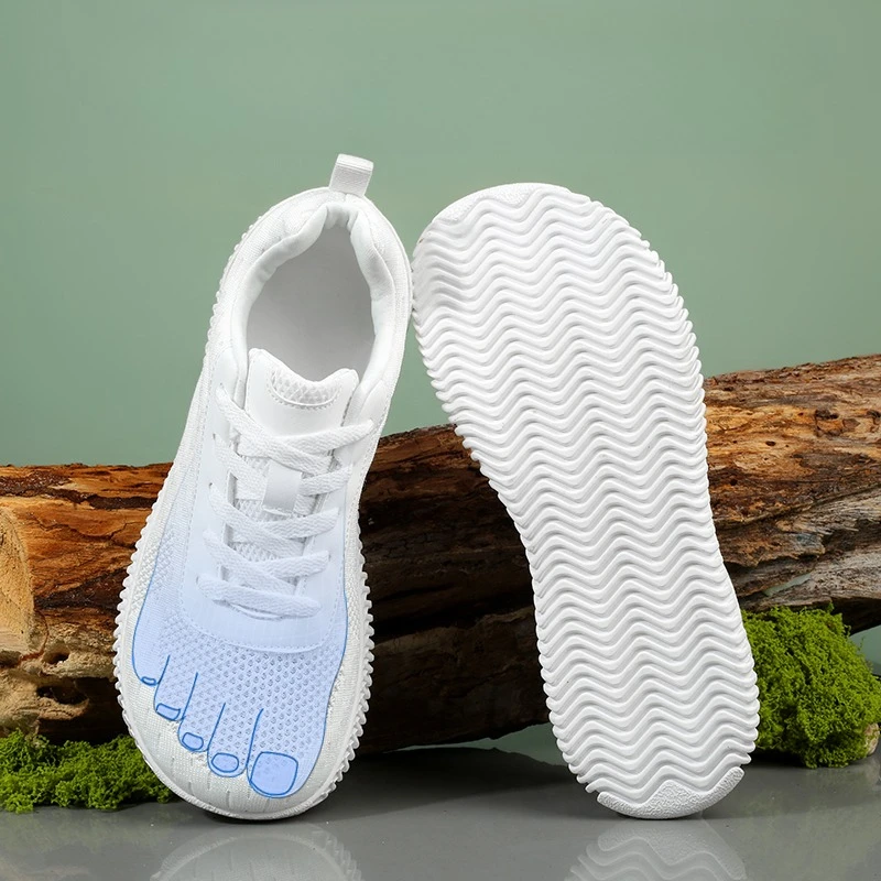Wide-toed Shoes Men's Fashion Simple Casual Sports Shoes Barefoot Shoes Women's Jogging Shoes Walking Shoes Zapatillas Hombre