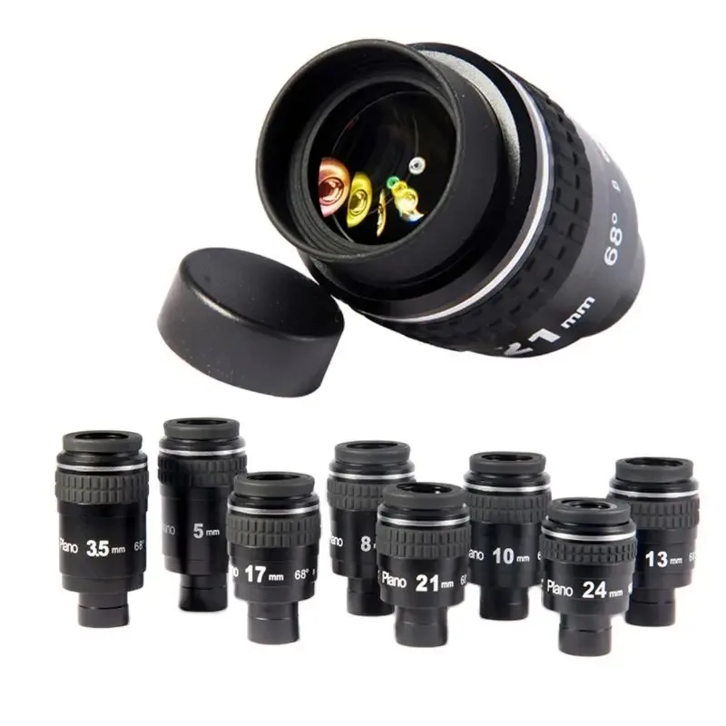 c Telescope PLANO 68degree Wide-Field Eyepiece 1.25