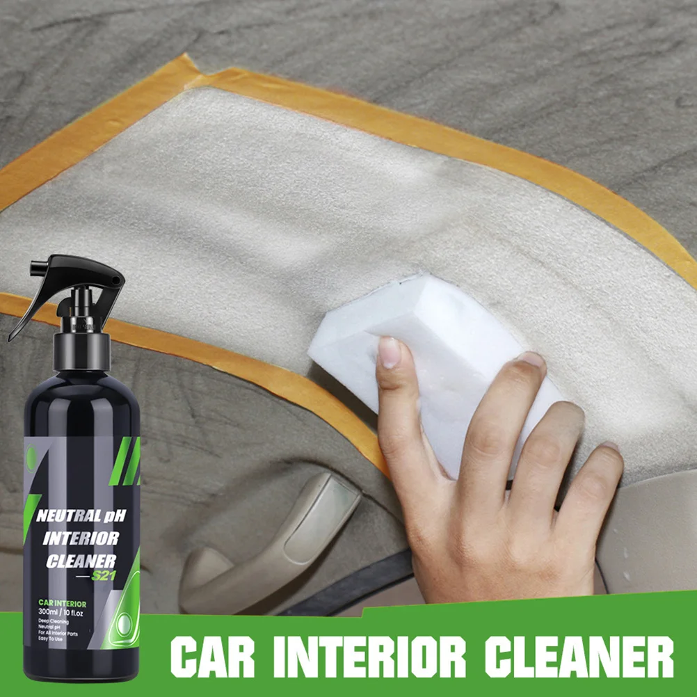 2 قطعة سيارة البلاستيك مرمم وكيل تجديد رائحة الحرة طويلة الأمد طقم صيانة مرمم السيارة