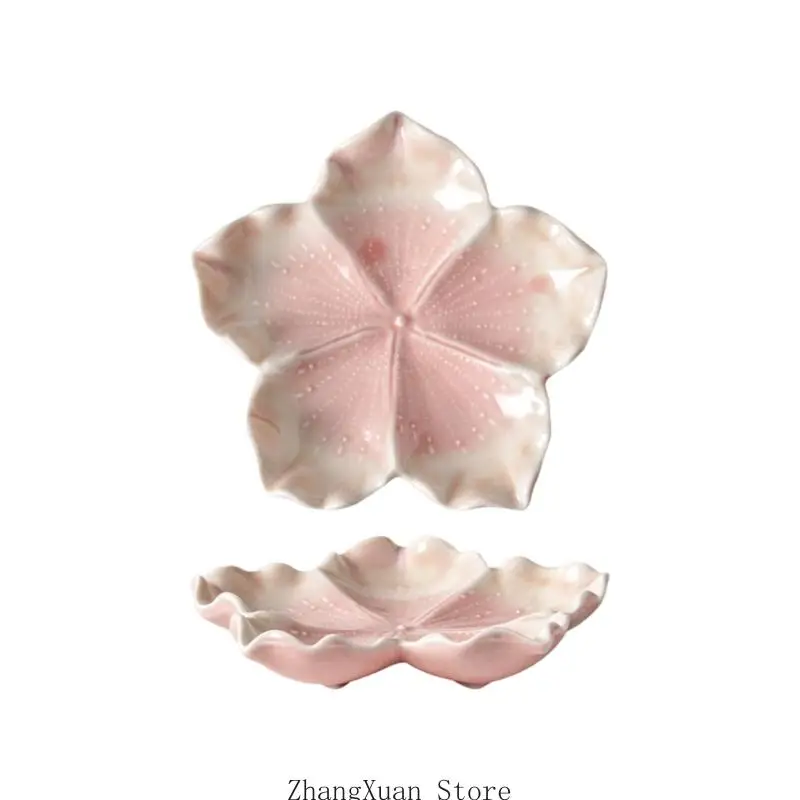 Flache Schmuckschale in Blumenform für kleine Essentials und den Desktop-Einsatz 3XUF – Detail 7