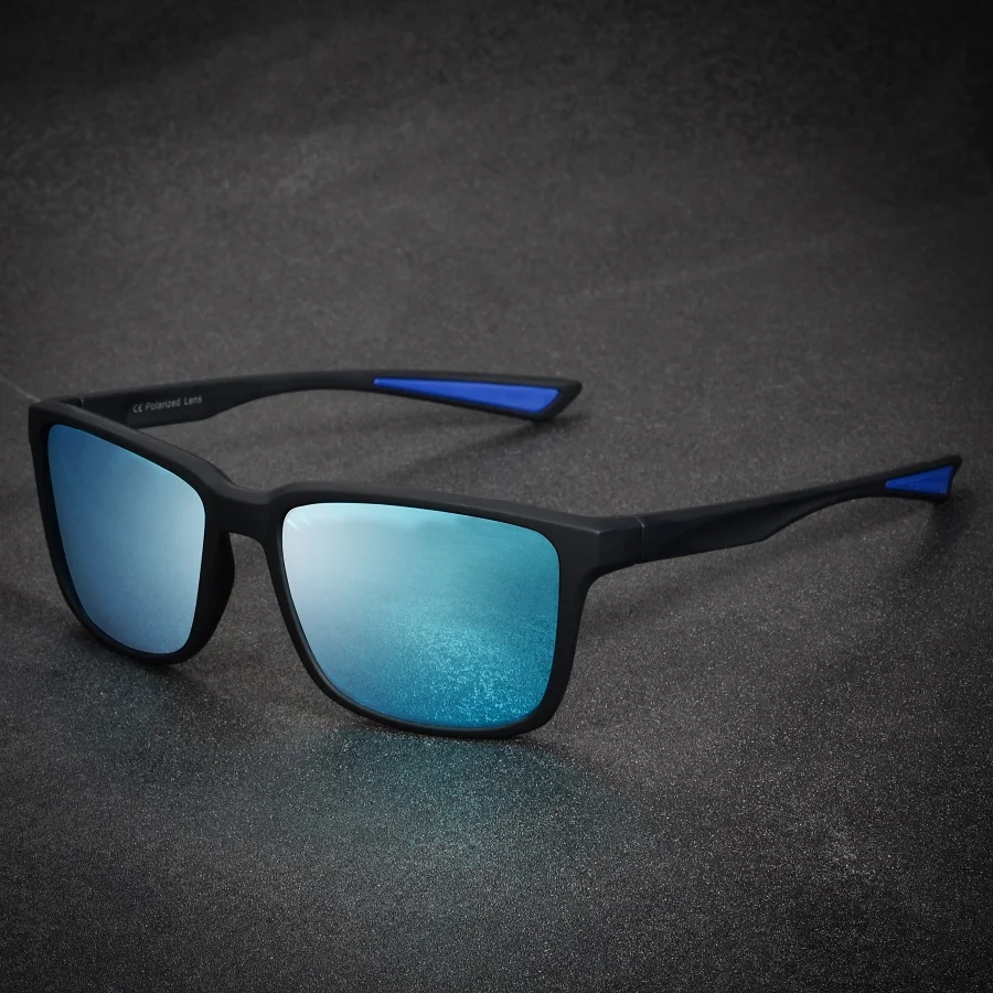 

CRIXALIS Square Polarized Sunglasses Men Women Fashion Outdoor Sports Sun Glasses Male Anti-Glare Mirror Shades Ladies UV400