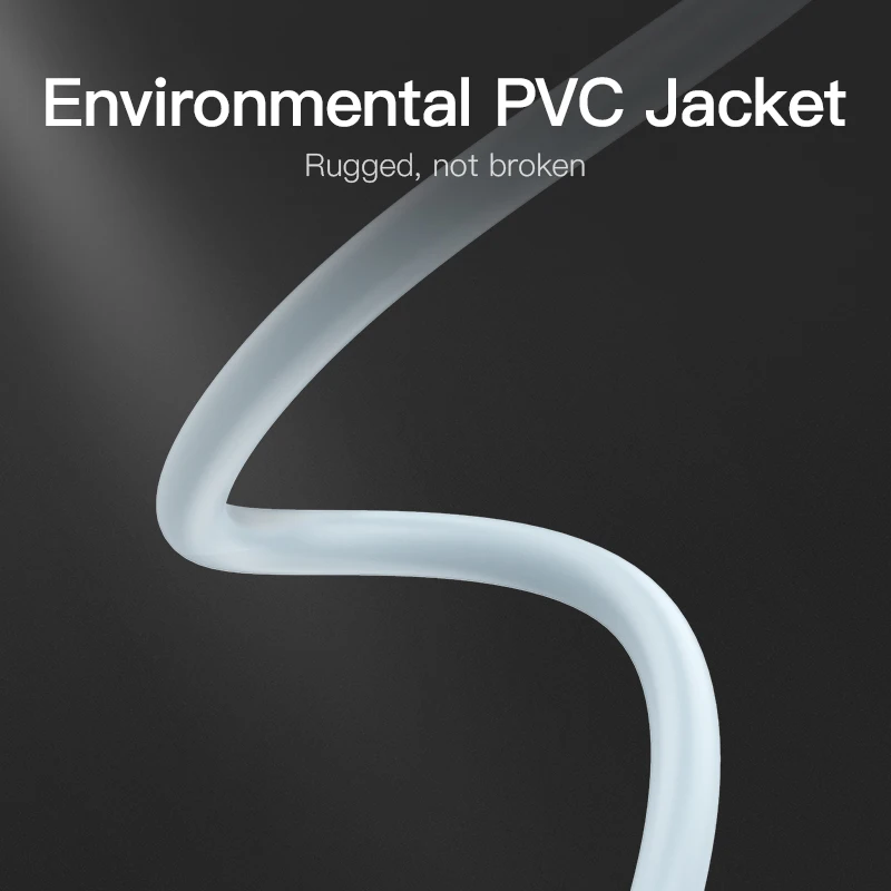 Vention Cat5e Ethernet Cable RJ45 Gigabit High Speed 100Mbps Internet Cable Shielded Network for PC PS5 PS4 PS3 Xbox LAN Cord