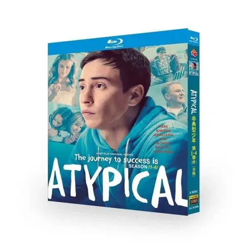 Atypical Season (1-4) 4-D New Sealed Box Set Blu-ray disc