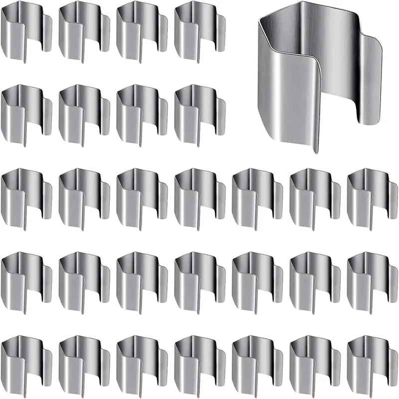 A98E-Screen Retainer Clips, 30Pcs Window Screen Installer Clips For Patio