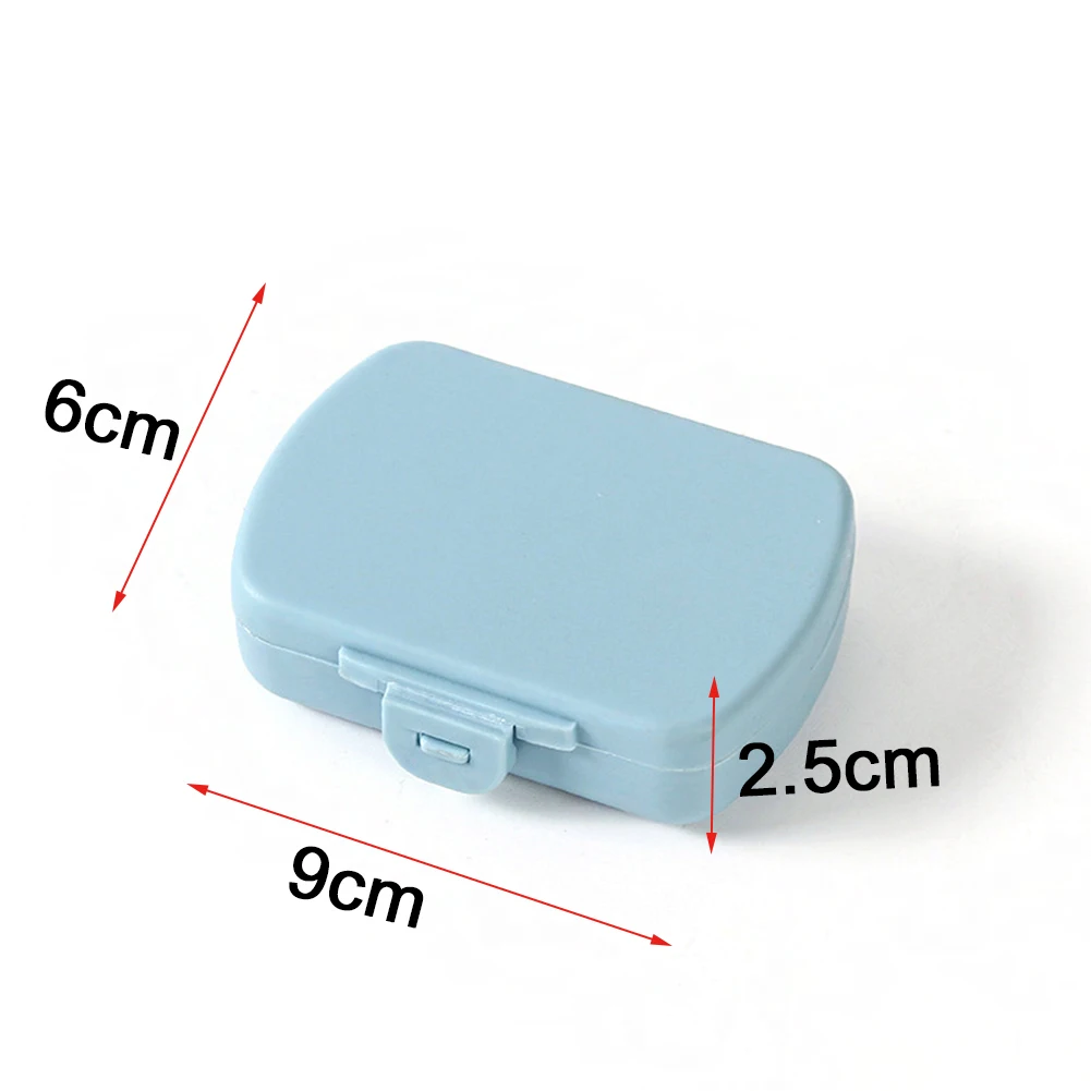 Portable Mini Pill Box 6 Grids Tablet Pill Organizer Case Dispenser Travel Tablet Holder Container Medicine Drug Storage Box Hot