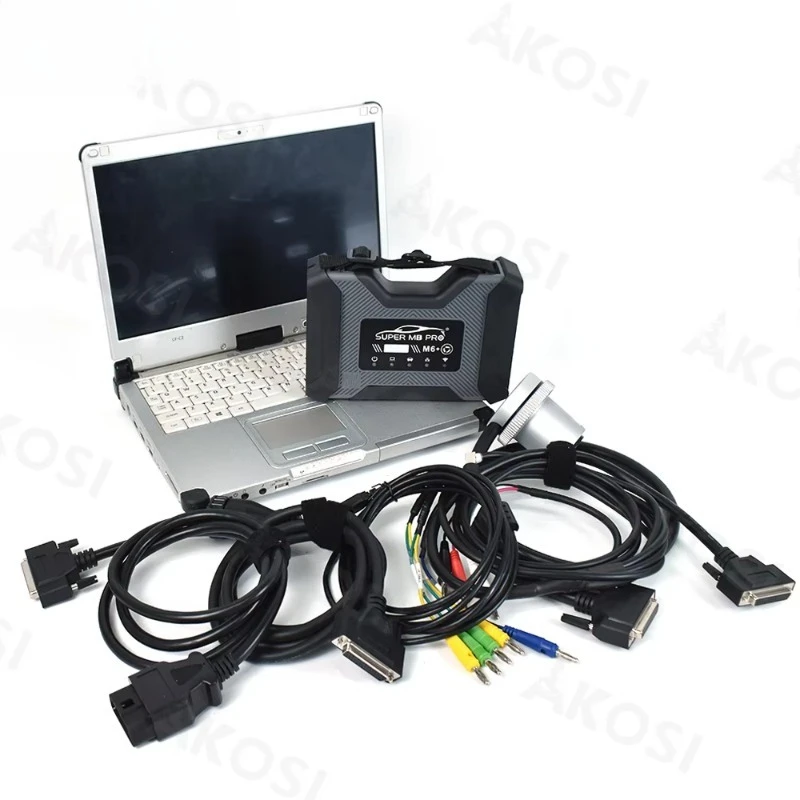 2024 M6+ النسخة الكاملة للماسح الضوئي التشخيصي يدعم ForB-MW Aicoder/ Esys مع الكمبيوتر المحمول #4