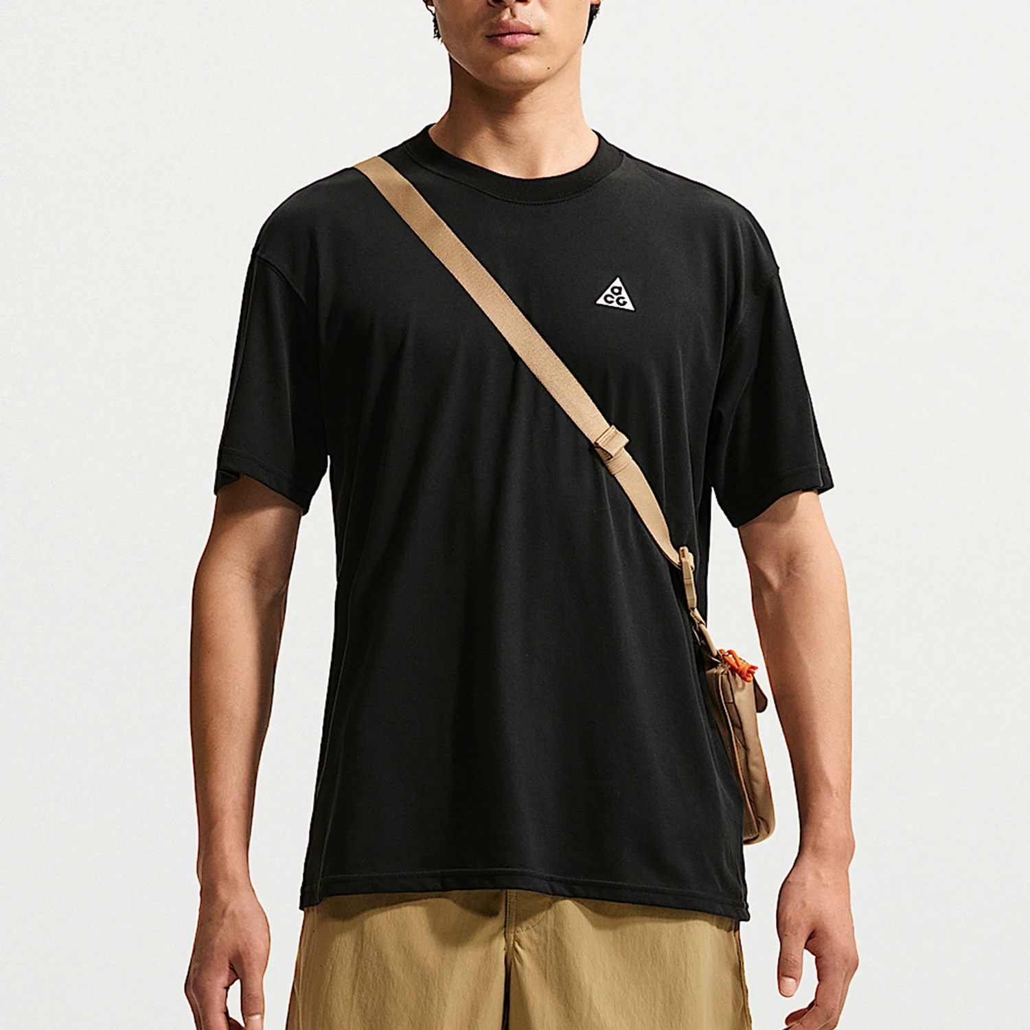 Nike genuine men's sports and leisure round neck letter pullover short sleeved T-shirt IH1307-010