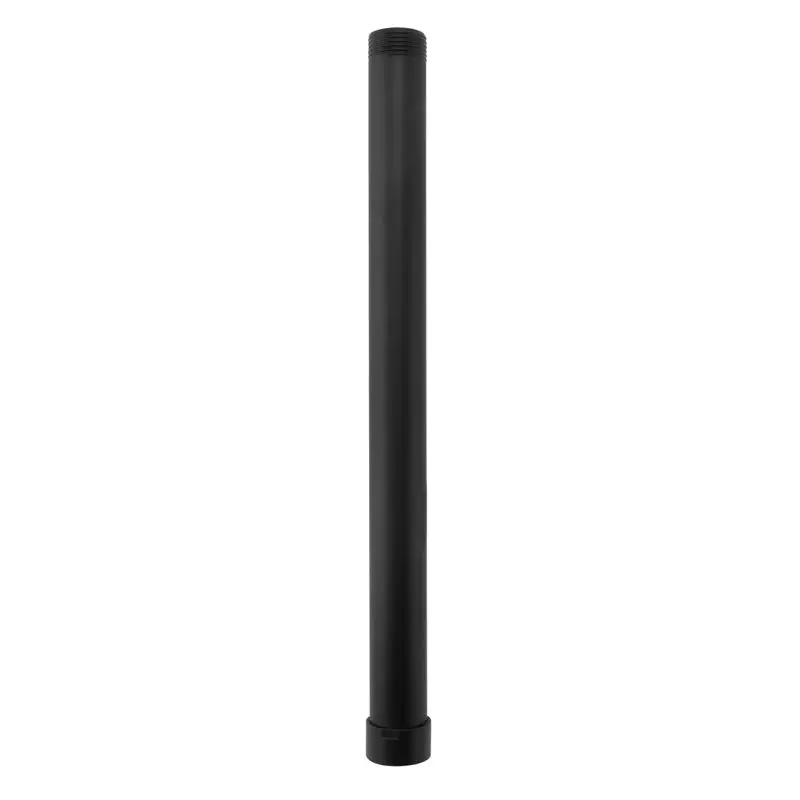 A04G-Black Shower Extend Pipe 30Cm Length Shower Mixer Pipe Brass Shower Pipes Bath