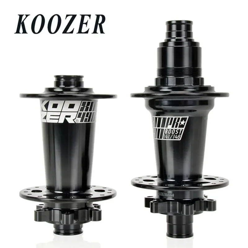 Koozer XM490pro wheel hub 4 bearing mountain bike wheel hub rear 10*135mm 12*142mm front 100*9mm 100*15mm 32H 6 bolt disc brake