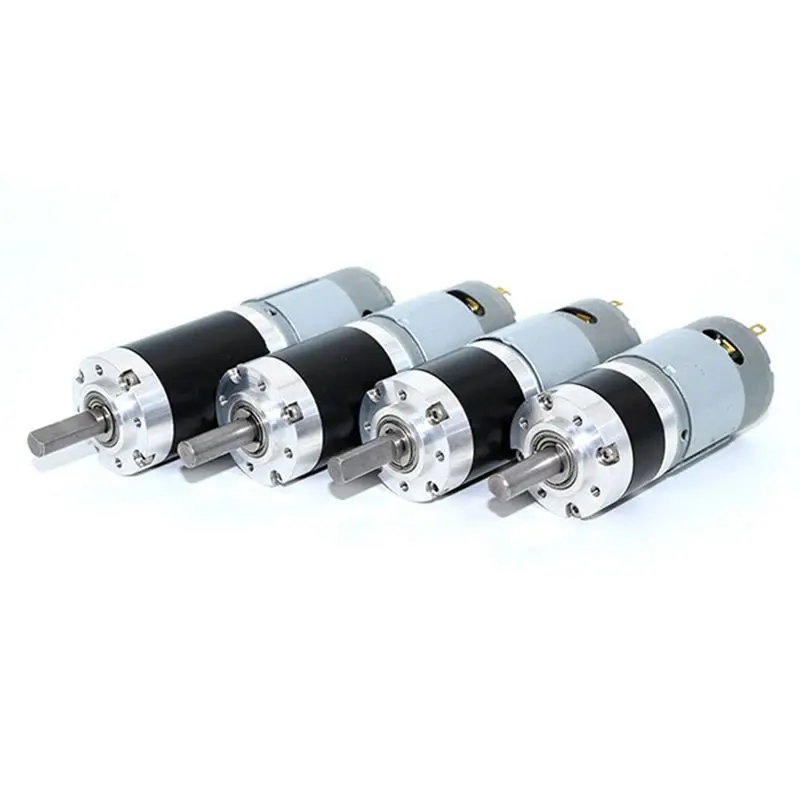 Top Sale 385 Planetary Miniature DC Deceleration Motor Speed Regulation Low Noise Small 24V Motor Accessories 372 Rpm