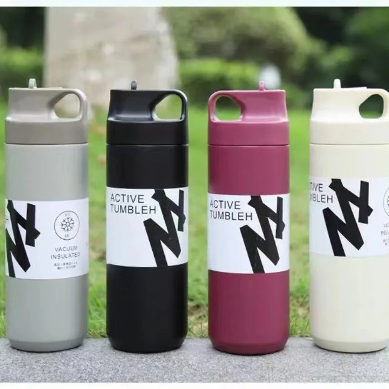 Stainless Steel Thermos Bottle Car Insulated Flask Water Tumbler for Outdoor Sports Travel Thermal Water Bottle Vacuum Flasks