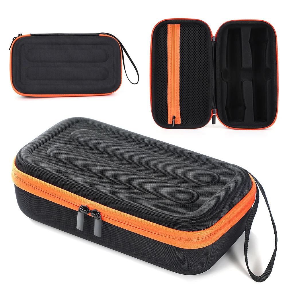 

Handheld Dual Mic Travel Carrying Bag Shockproof Hard Travel Case Anti-Scratch for JBL Wireless Two Microphone System AA Battery