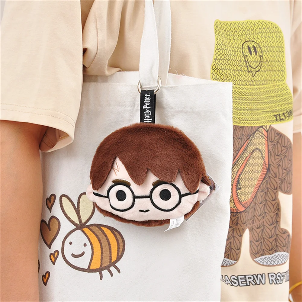 12cm Harry Potter Hermiona Ron Weasley Pluszowa Torba do Przechowywania Śliczna Wisząca Pluszowa Portmonetka na Ścianę dla Dzieci Dorosłych Prezenty