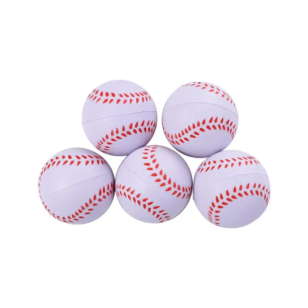 Elastische Kinder Hüpfbälle Ball Spielzeug Baseball Rugby Squeeze Ball PU Schwamm Ball Lustige Spielzeug Bälle Mini Basketball Spielzeug