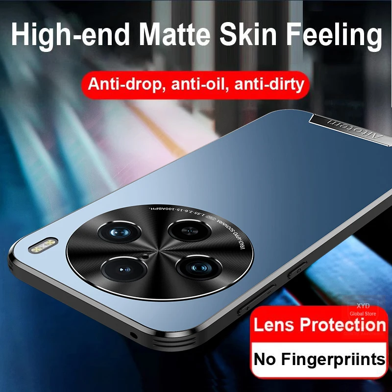 High End For Vivo X100 Pro Ultra Case Frosted Matte Skin Brand Phone Back Case For Vivo X100S Pro Cover Shell Bumper Bag Funda