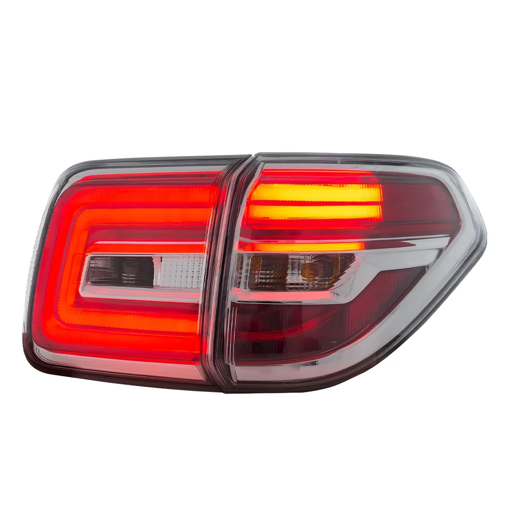 For Nissan Patrol Y61 Y62 2008-2014 LED Auto Rear Taillights Assembly 100W Flashing Signal Light Tool Accessories