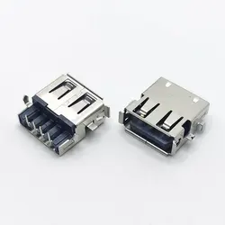 1PCS USB 2.0 90-degree 4 Feet Female Jack Notebook Connector for Laptop for ASUS for Lenovo for Samsung etc