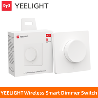 Yeelight Smart Wall Switch Wireless Dimmer Switch Smart Dimming Remote Control Bluetooth Connectivity For Yeelight Light Mi Home