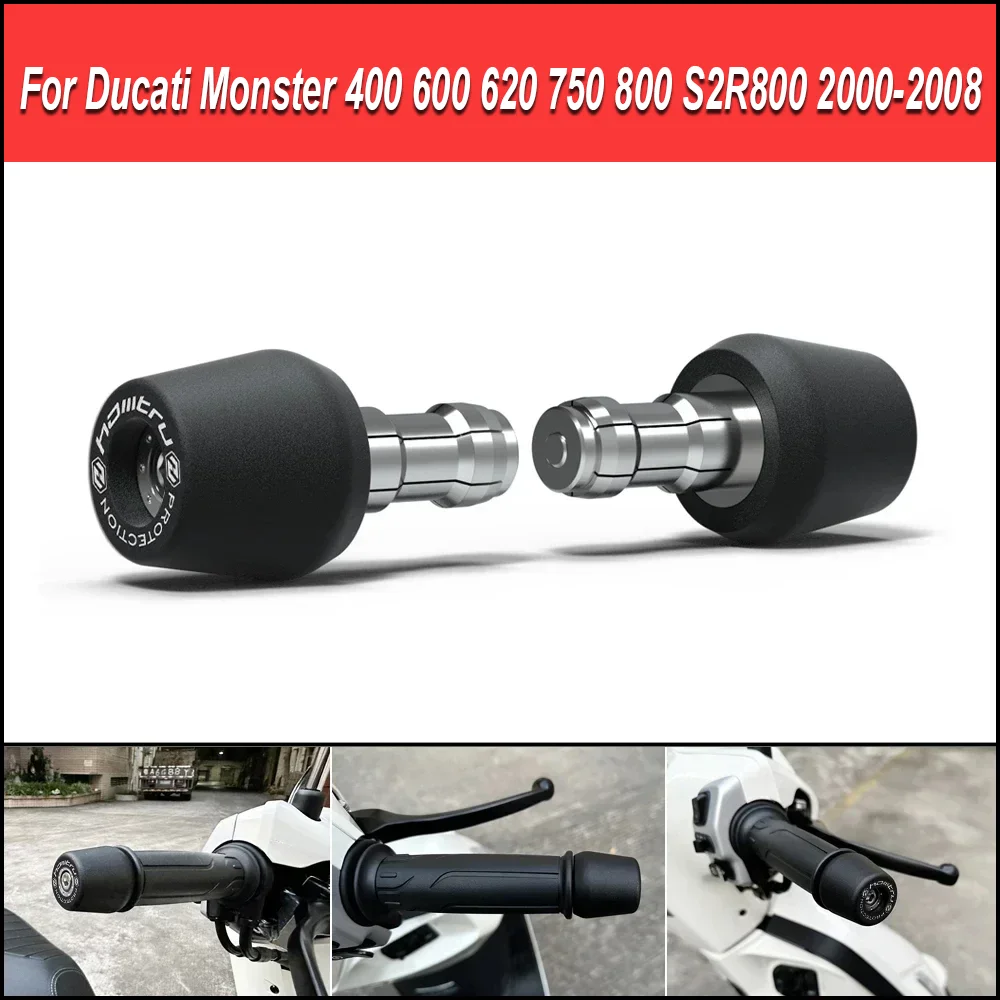 

Конец руля мотоцикла, весовая крышка, подходит для Ducati Monster 400 600 620 750 800 S2R800 2000-2008