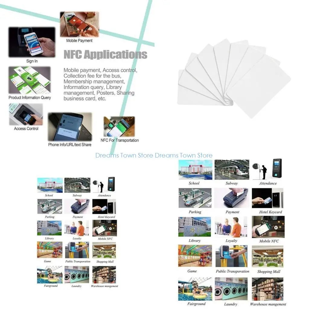 

HX6A 100 шт. NTAG215 NFC-карта-тег для TagMo Forum Type2 наклейка NFC-теги Ntag 215 чип