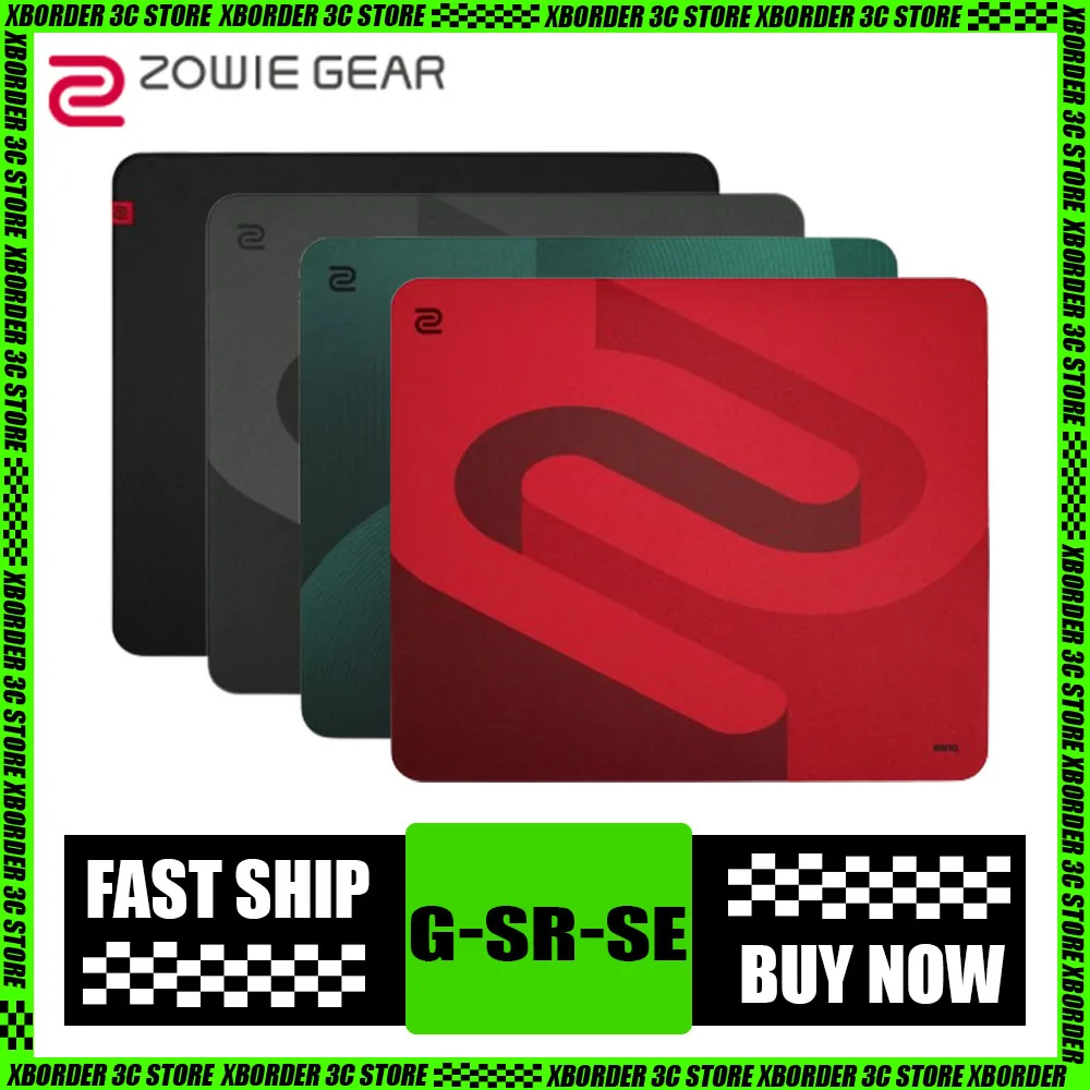 Zowie Gear G-Sr-Se Rubber Mouse Pad Anti-Slip 470x390x3.5mm Large Gaming Moupad Smooth E-Sport Pc Gamer Accessory Valoran Gifts