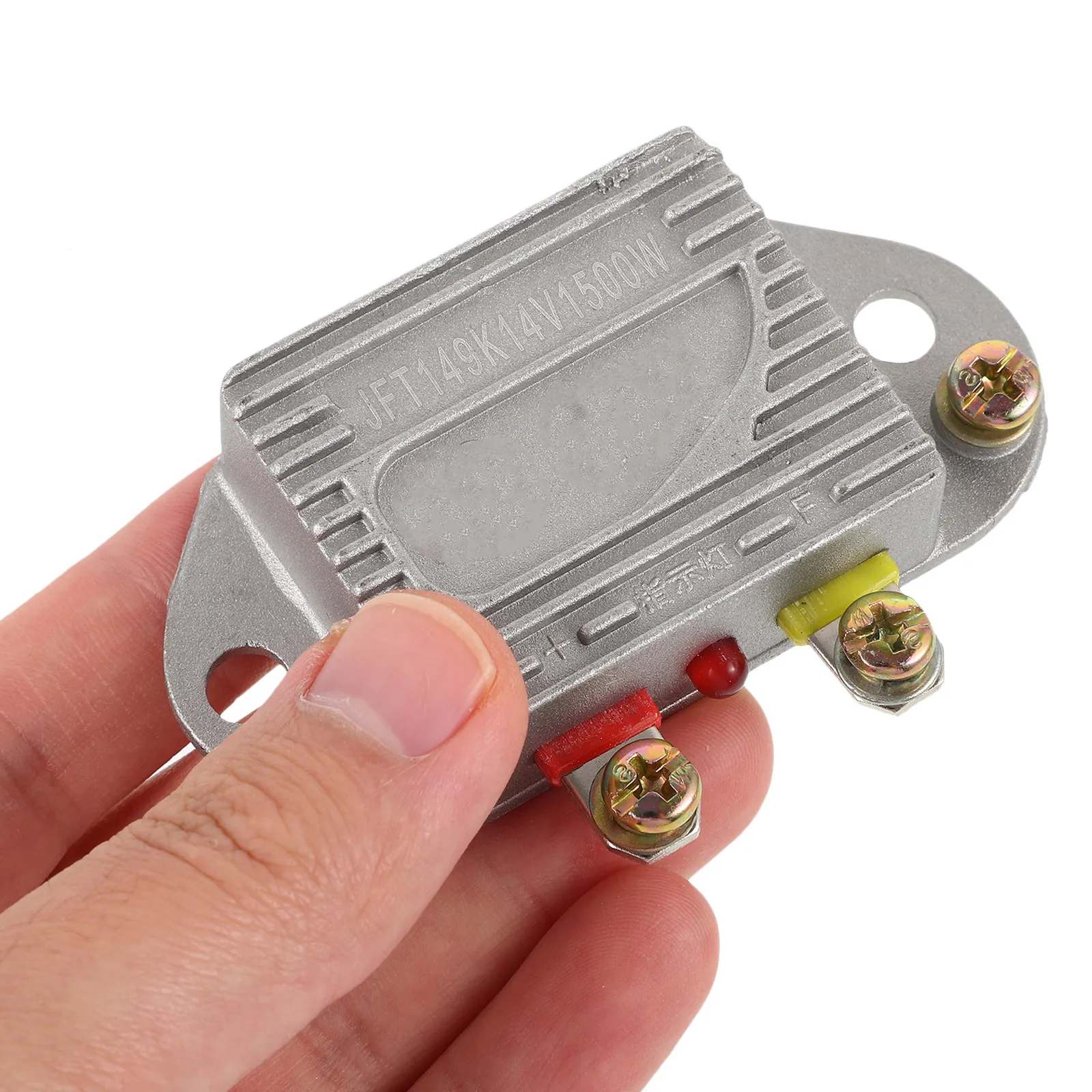 2Pcs Automobile Voltage Regulator High Power Stable Output Generator Voltage Stabilizer Controller Precision Rectifier Regulator