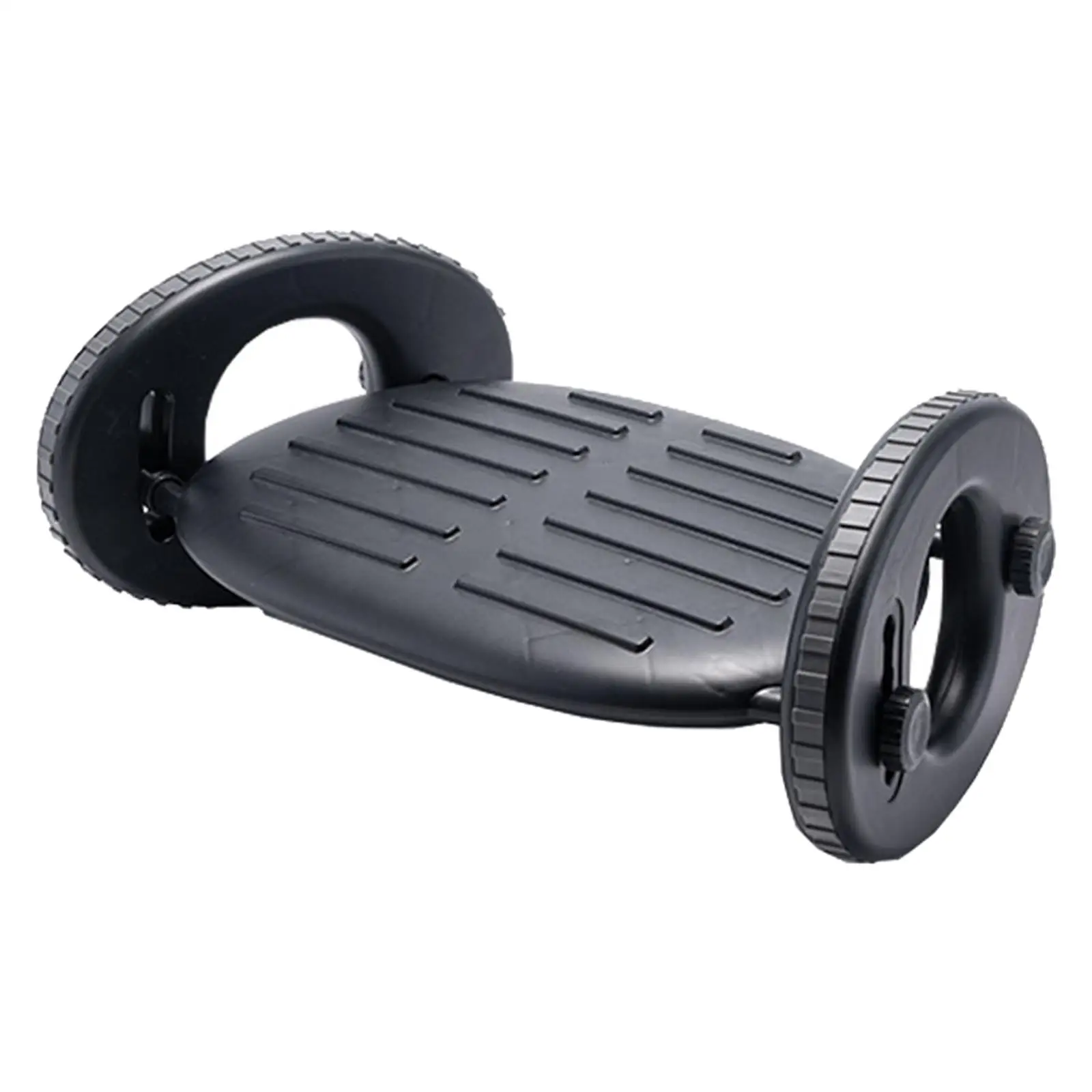 Under Desk Foot Rest Stool Adjustable Height 7-13cm Massaging Non-slip Plastic for Home Office Use