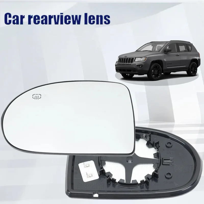 

For 06-16 Jeep Compass,Dodge Caliber heated rearview lens glass replacement