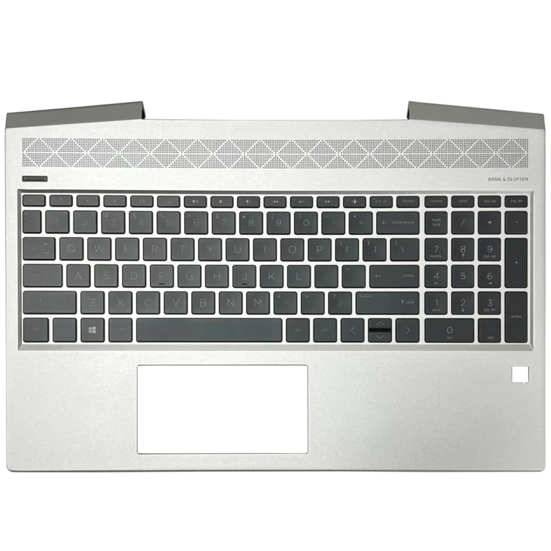 Palmrest W/backlit keyboard for HP ZBook 15v G5 Zhan 99 G1 TPN-C134 silver US