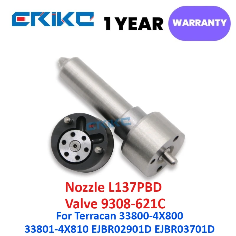 

Ремкомплекты дизельных форсунок 7135-661 Сопло L137PBD Клапан 9308-621C для Terracan 33800-4X800 33801-4X810 EJBR02901D EJBR03701D