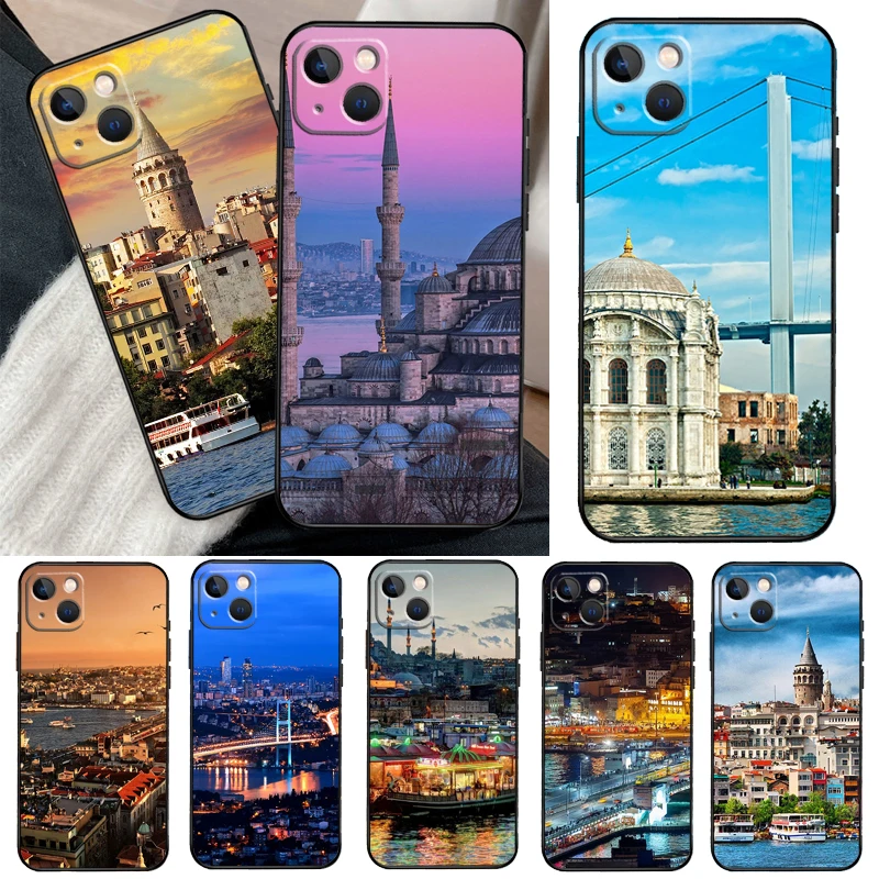 تركيا اسطنبول مشهد بناء حالة ل ZTE النوبة الأحمر ماجيك 8 9 8S 9S 10S برو زائد 10 الهواء 6 7 7S RedMagic 11 برو زائد غطاء #1