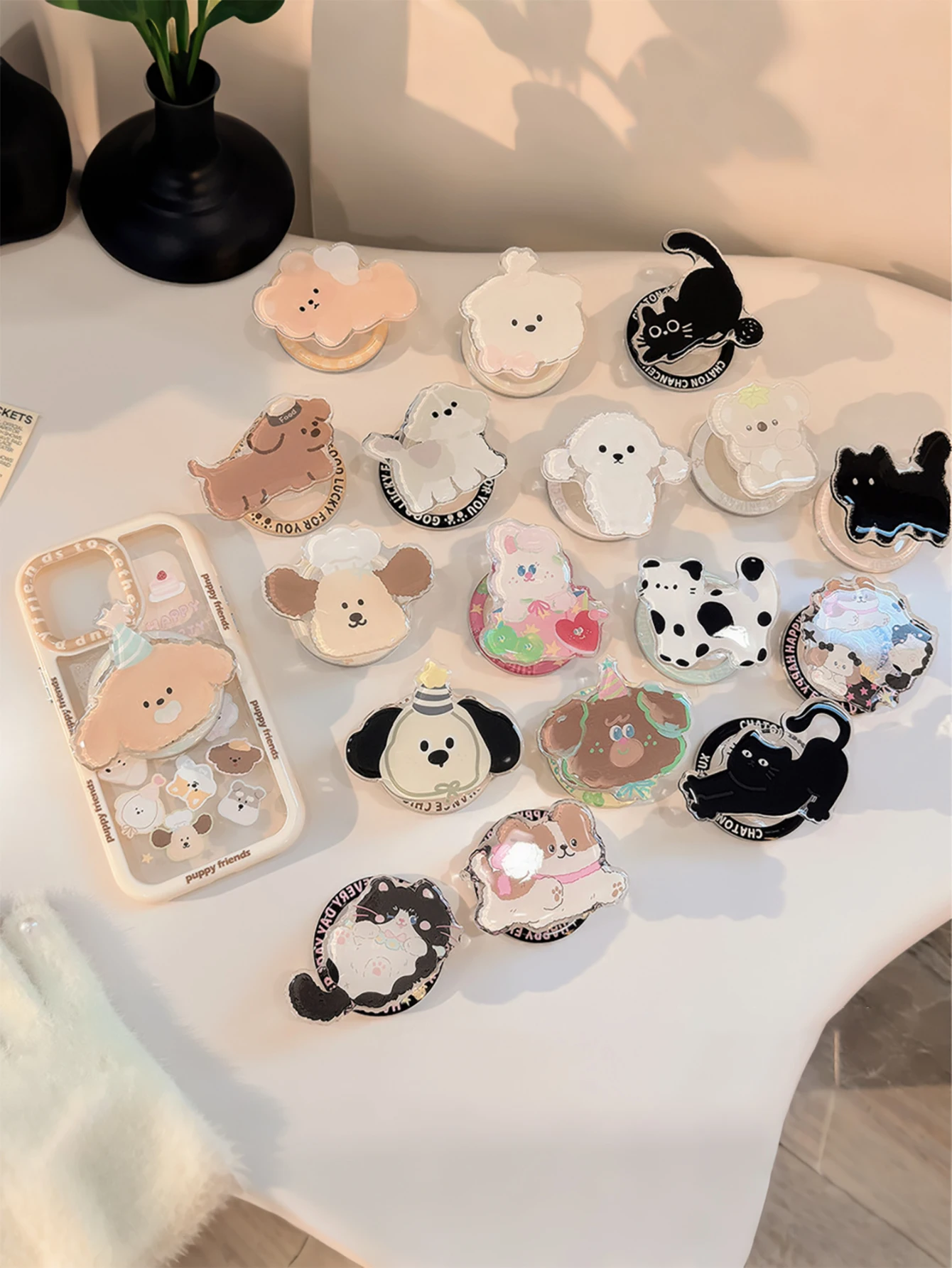 Korean-Style Cute Animal Magne - Tablet Accessories Gifts 评论和价格