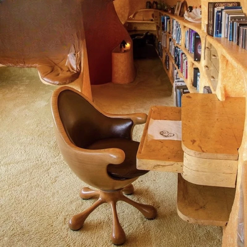 FRP rotating eggshell chair living room study office