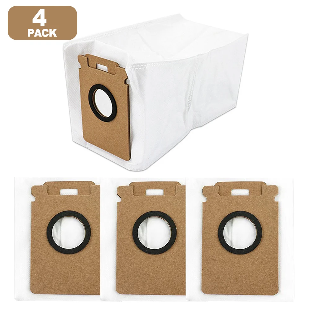 Robotic Vacuum Cleaner Dust Bags 3.5L Capacity With Advanced Filtration For Roborock H50 Ultra H60 Hub Ultra Hub Pro