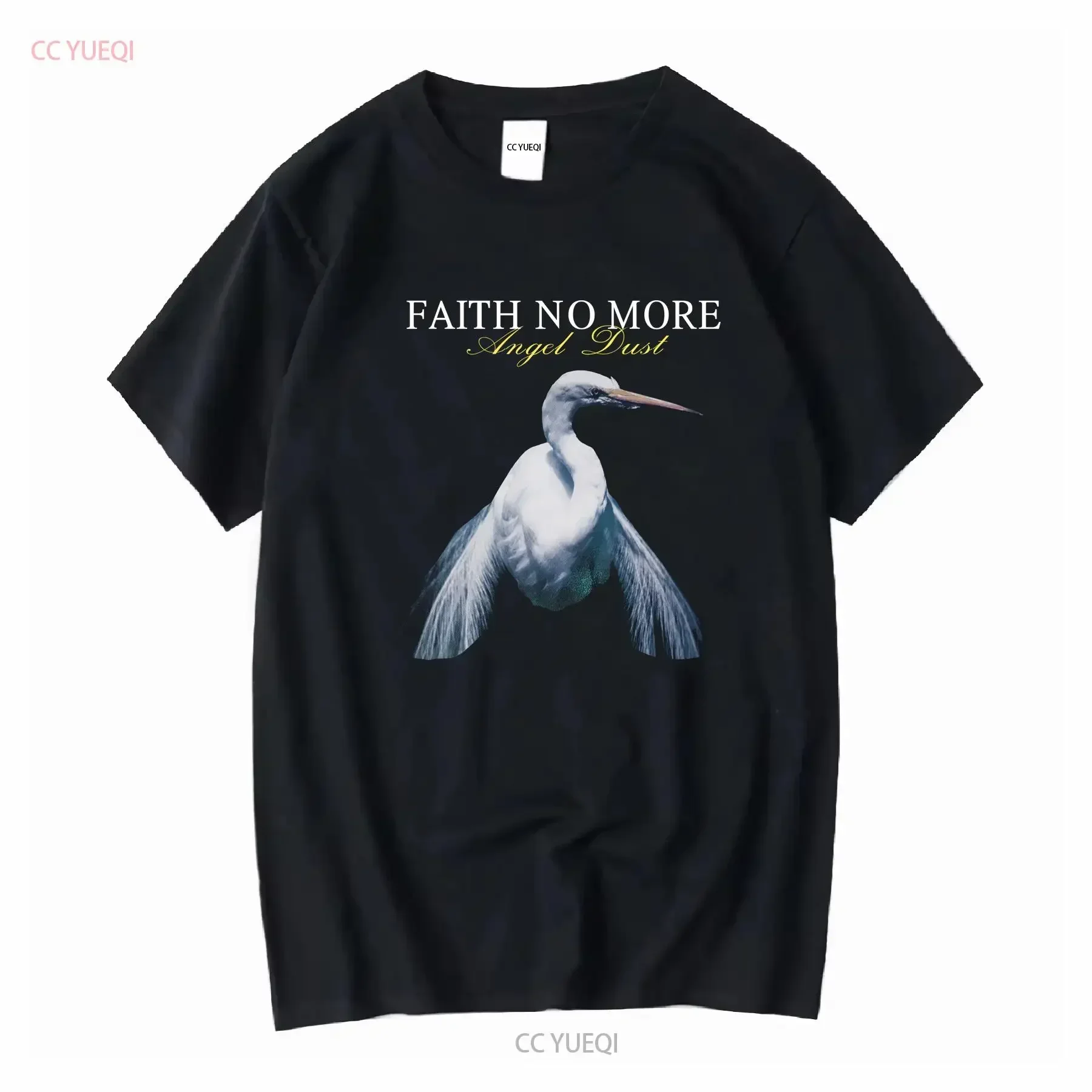 Customization Shirt Y2K 2005 Faith No More T Shirt Angel Dust Alternative Metal Band Men's XL Long Or Short Sleeves Vintage Wash