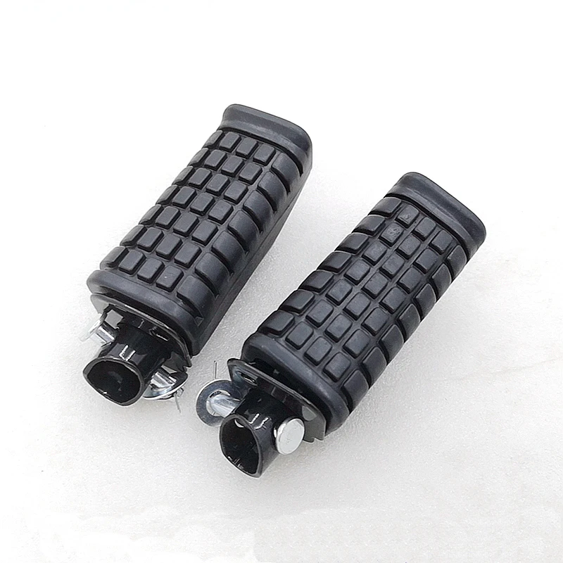 Motorcycle Footrest Rubber Set for Sundiro Honda Dayun Qjmotor CB125T QJ125 DY125 Exeited125 CBT125 V-man Motorbike Foot Peg Pad