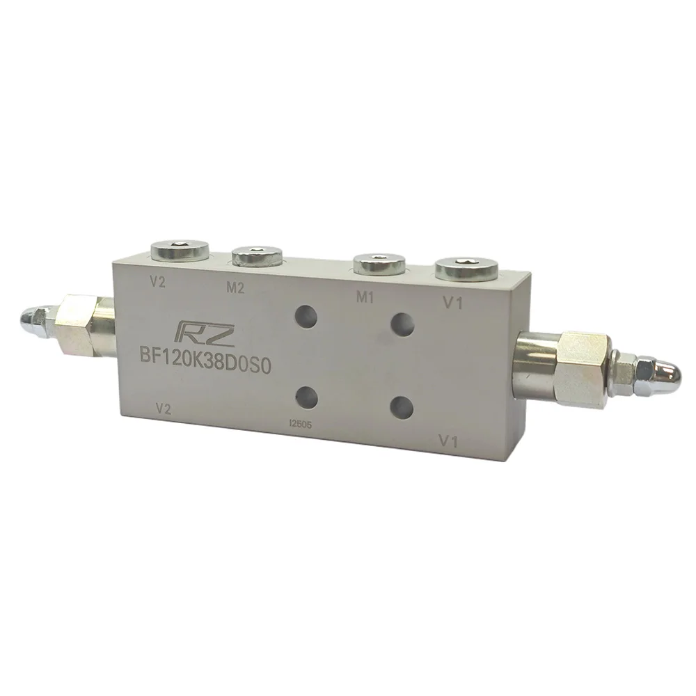 RZ BF120K38D0S0 Four-Way Pressure Control Valve Dual Counterbalance Hydraulic Valves with 3/8 in Port Flange-Mounted