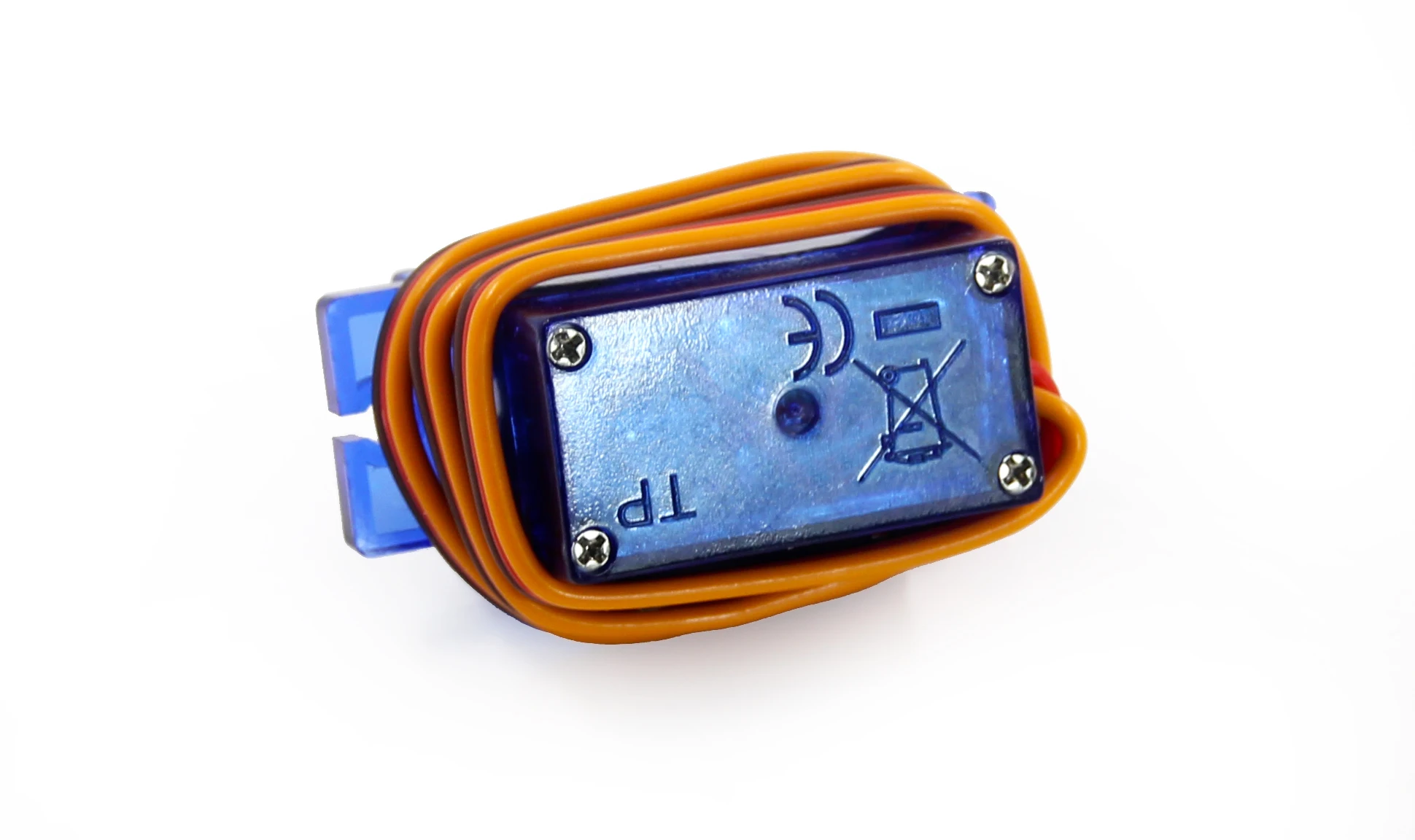 เซอร์โวมอเตอร์ขนาดเล็ก 2 ชิ้น รุ่น Feetech FS90MG สำหรับรถยนต์อัจฉริยะ  แบบโลหะ 9 กรัม 3 ขา  Dgservo 9g