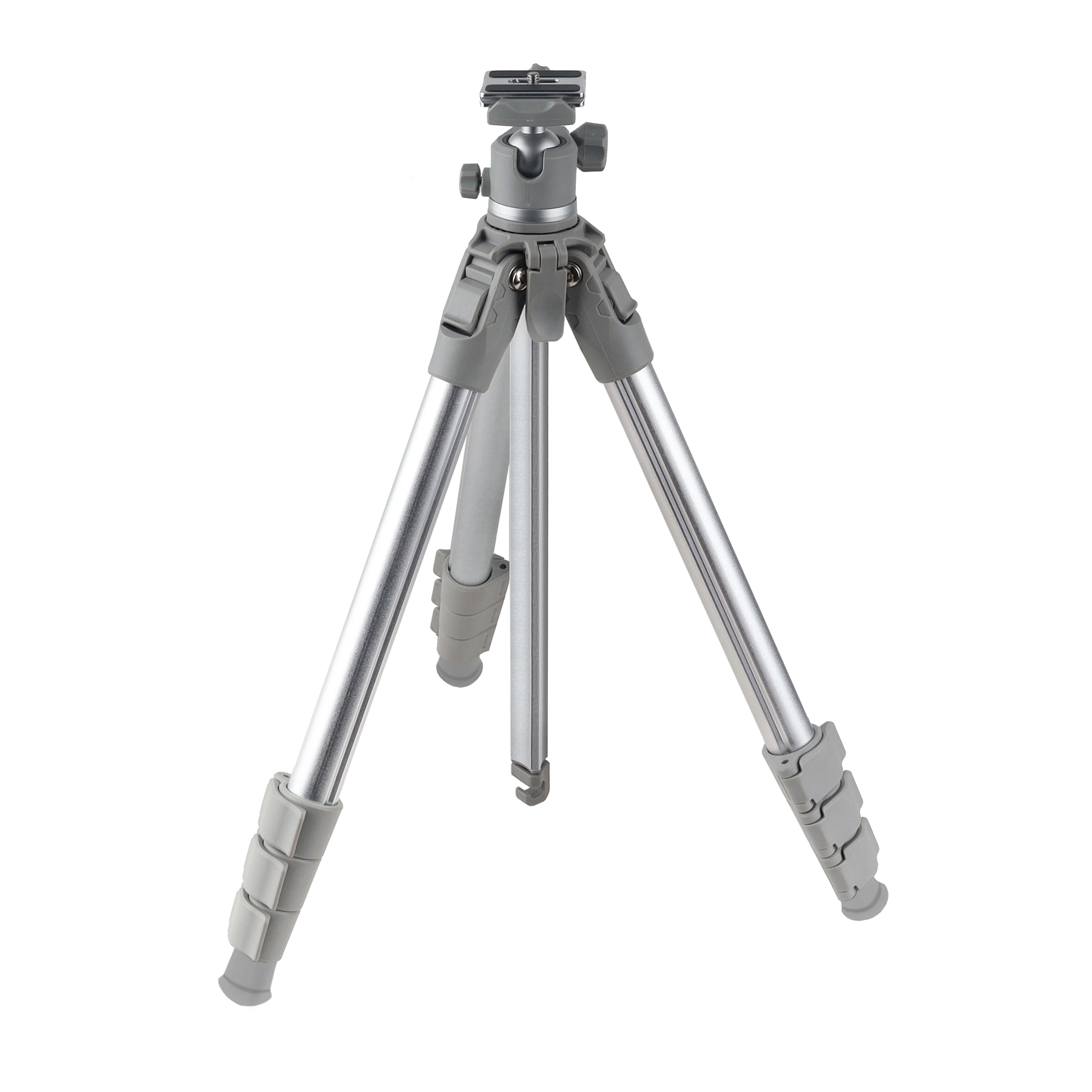 1.4m Adjustable Aluminum Tripod Flip Lock 5000g Load Heavy Duty Portable Stand For Phone