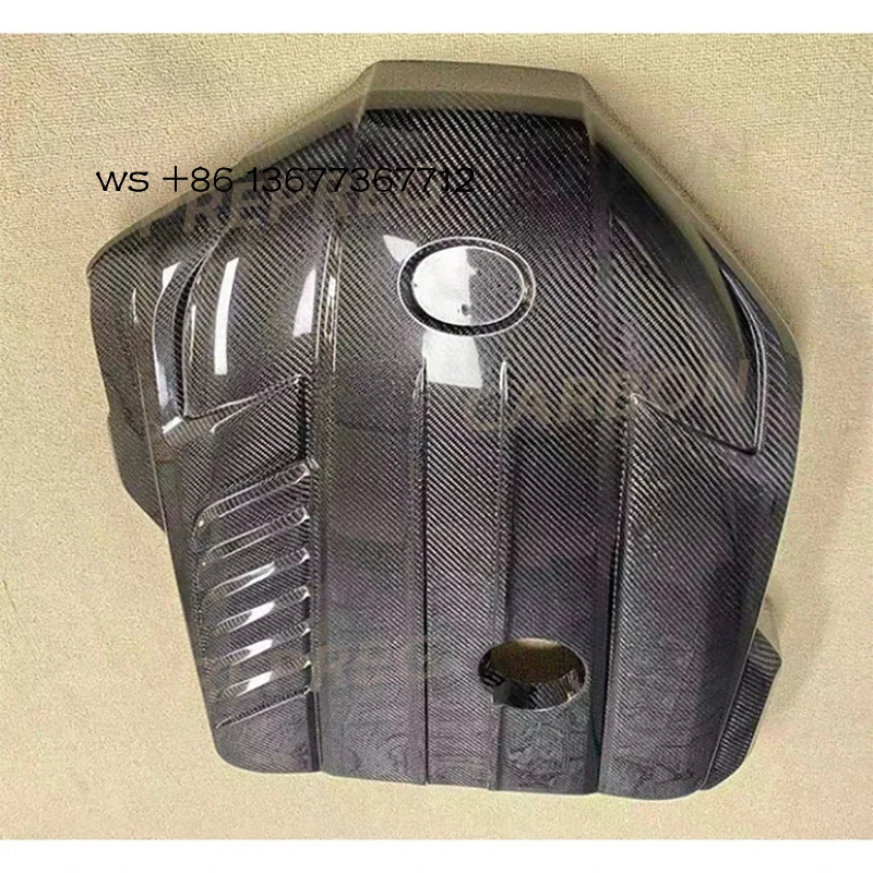 

Supra A90 2019+ Inner Trim Forged Carbon Fiber Engine Hood Bonnet Cover Cap Body Kits FRP