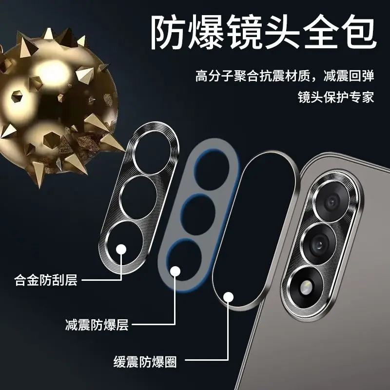Etui na OnePlus Nord 5 Luksusowe Metalowe Soczewki Matowe Ultracienkie PC Cover na Oneplus ACE5 Ultra/Nord5 5G Odporne na Upadki Funda — zdjęcie produktu 4