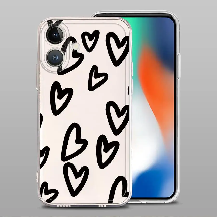 حافظة لهاتف آيفون 7 8 16 15 14 Plus XR 13 12 11 Pro MAX 17 Air 12 Mini 16e غطاء هاتف ناعم #2