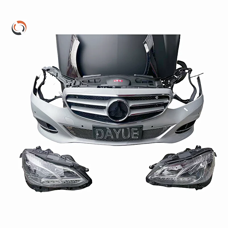 Hot Selling  E-Class 212 New E260L Car Accessories Front Bumper Assembly Engine Hood Mudguard Doors