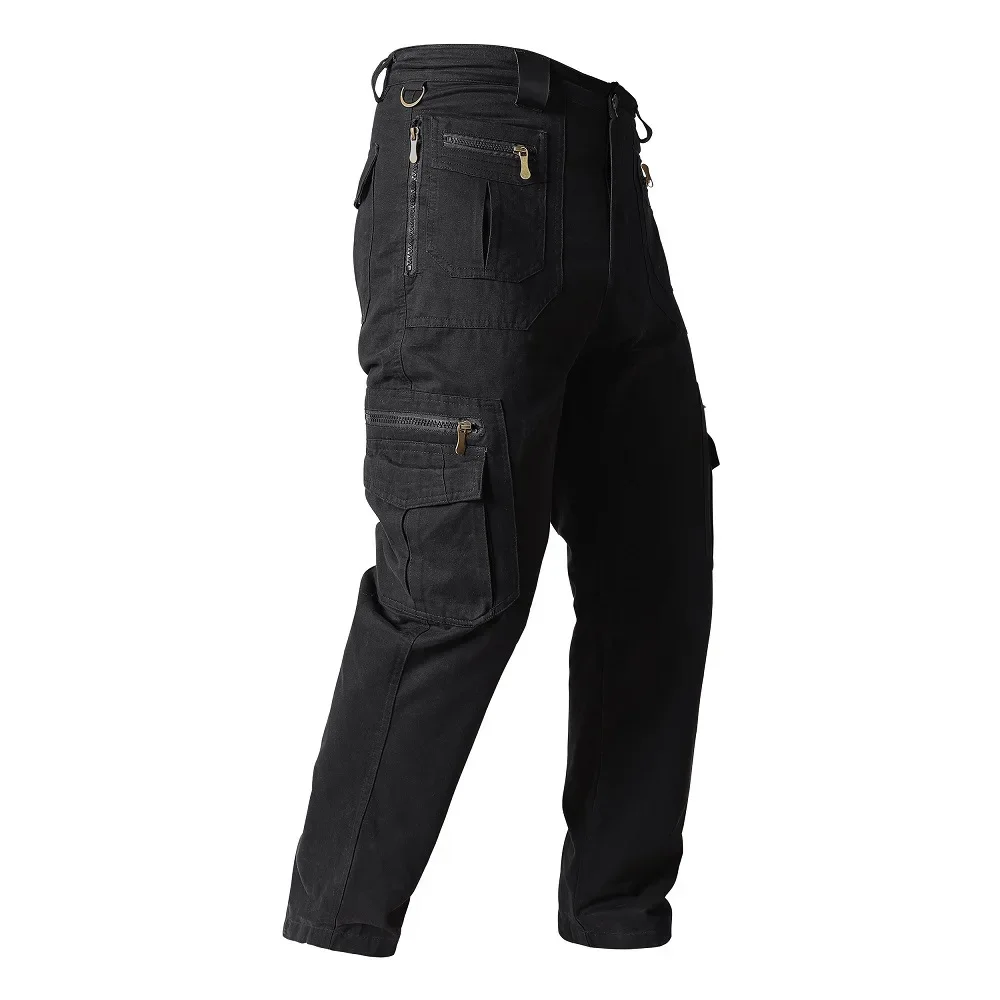 Pantalon cargo militaire en coton pour hommes, FJM décontracté, pantalon militaire, grande taille, zones Me