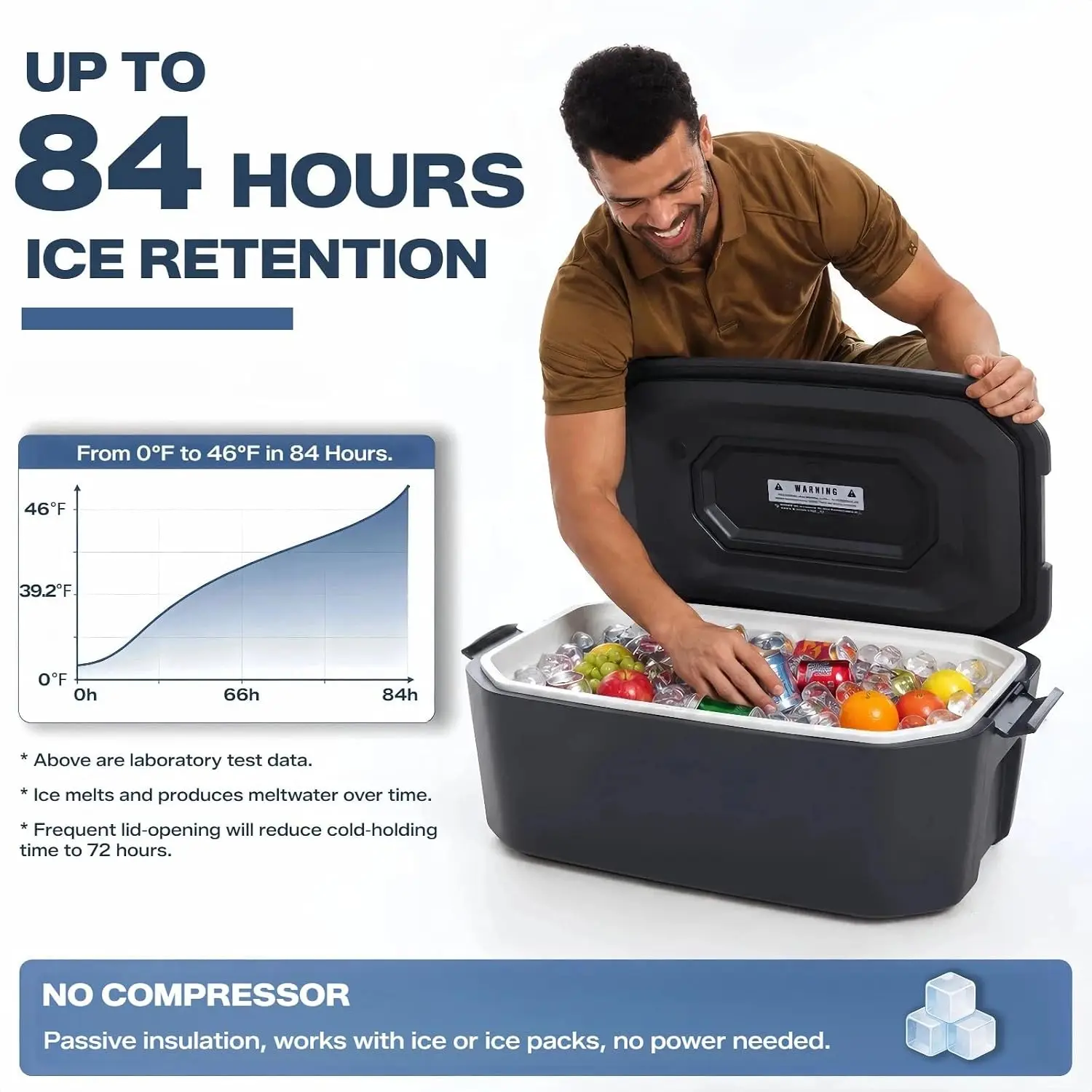 48QT Car Front Trunk Cooler for Tesla Model Y