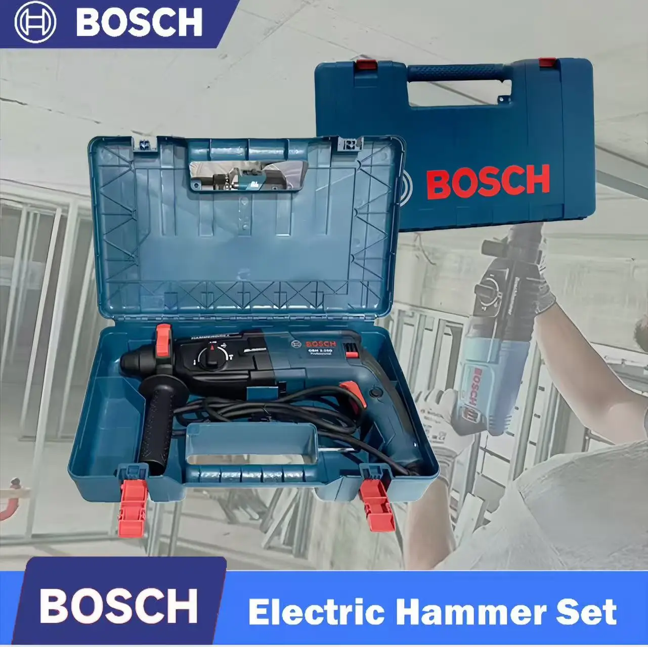Bosch impact drill brushless electric hammer GBH2-28 Industrial-grade high-power multi-functional tool