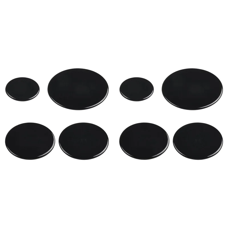 B84B-8 Pcs Cooker Hob Gas Burner Cap 55Mm 75Mm 100Mm For Oven Gas Hob Burner Crown Flame Cap Kitchen Accessories Flat
